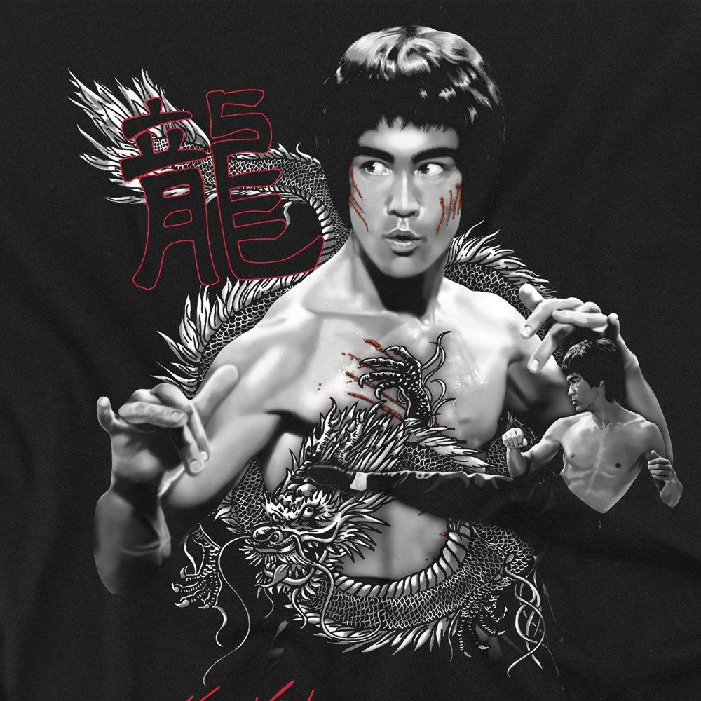 Black - Other - Bruce Lee The Dragon Long Sleeve T-Shirt Black - 2