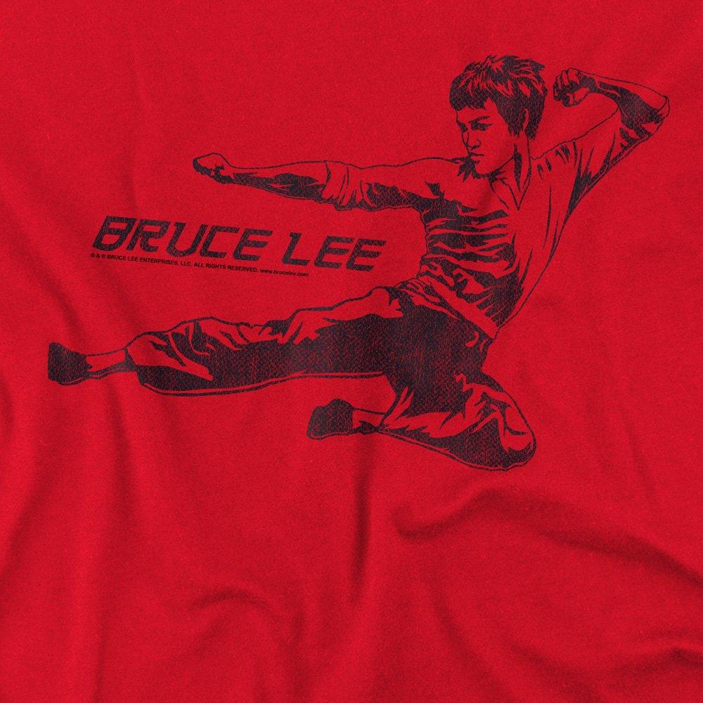 Red - Other - Bruce Lee Line Kick T Shirt Red - 2