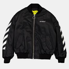 Off White Kids Bomber Jacket, Bomber Design