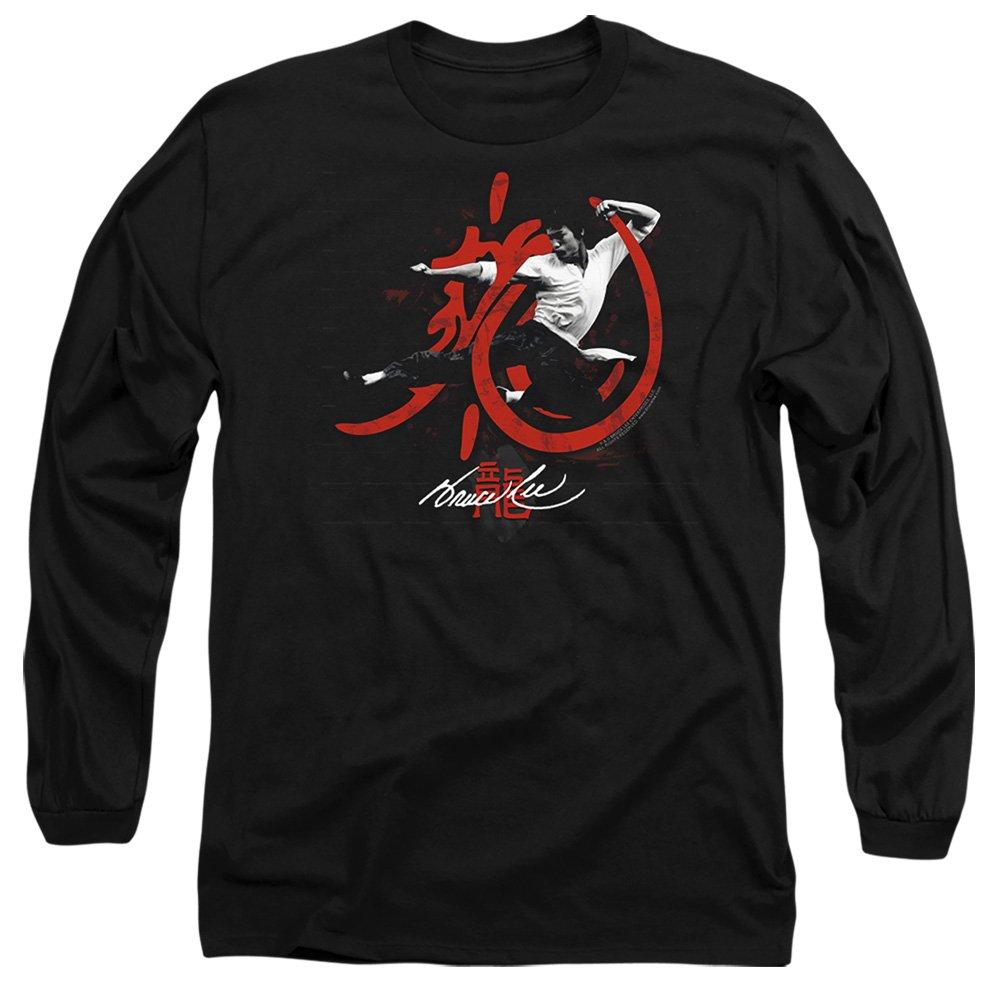 Black - Other - Bruce Lee High Flying Long Sleeve T-Shirt Black - 1