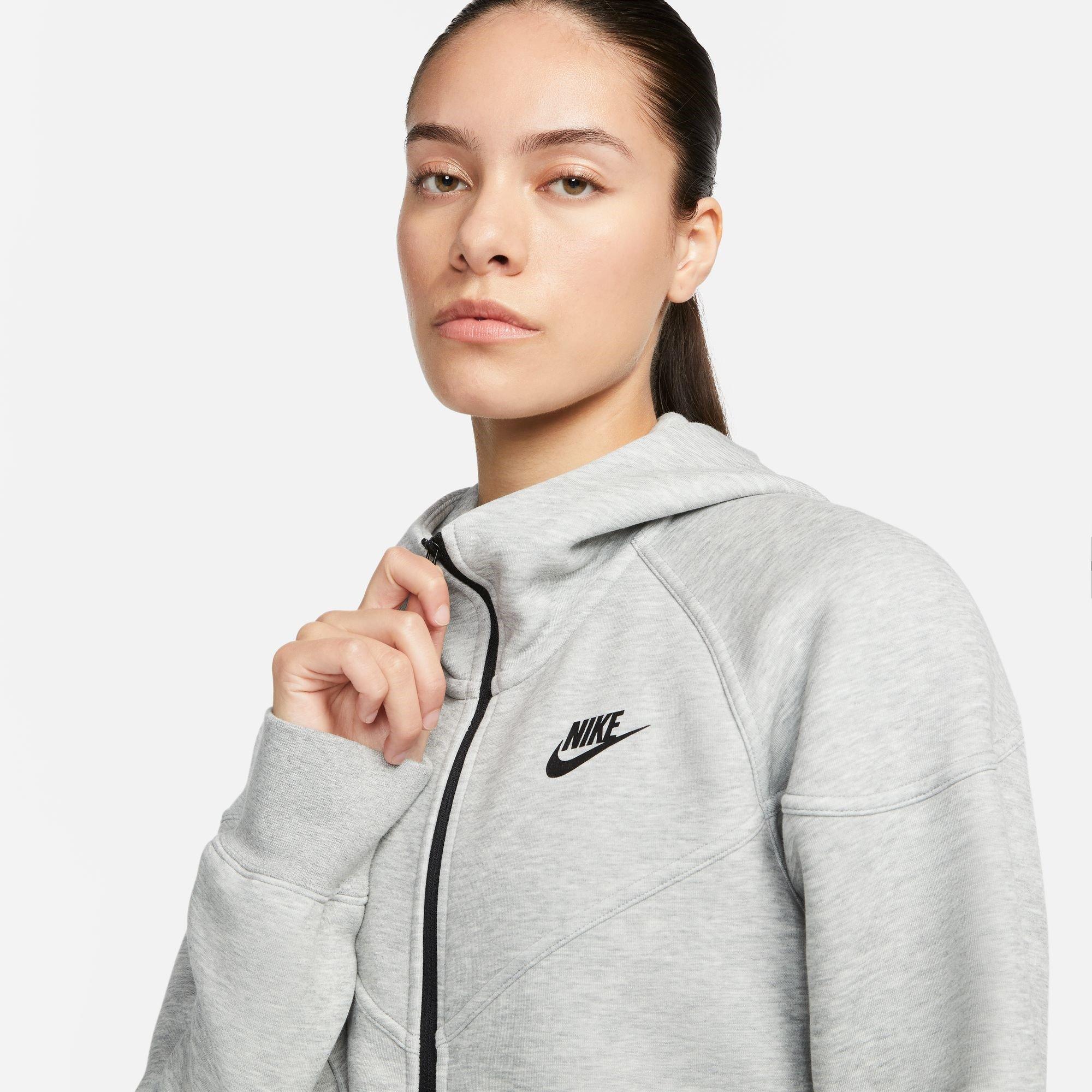 Grey - Nike - Sportswear Tech Fleece Windrunner Womens - 3