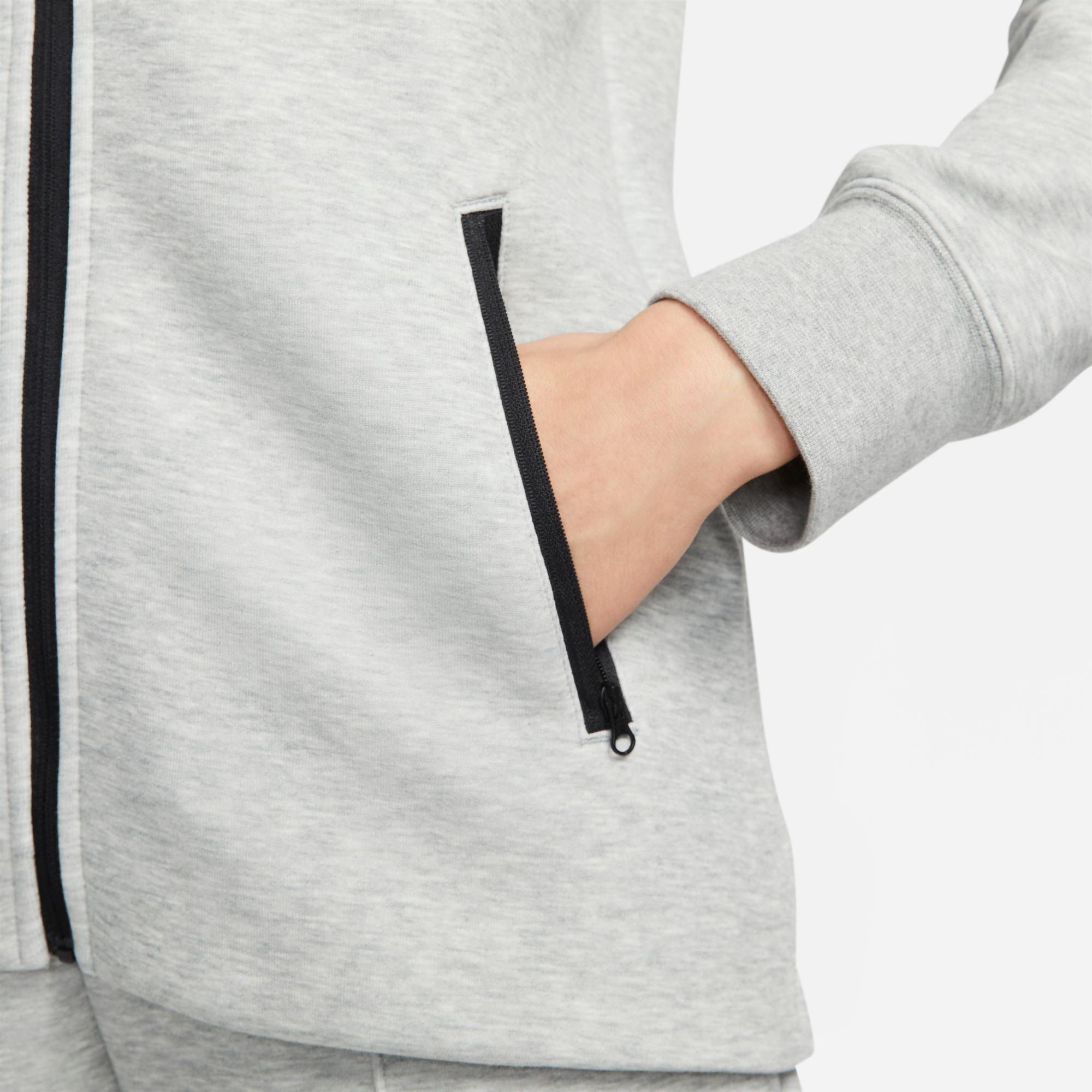 Grey - Nike - Sportswear Tech Fleece Windrunner Womens - 4