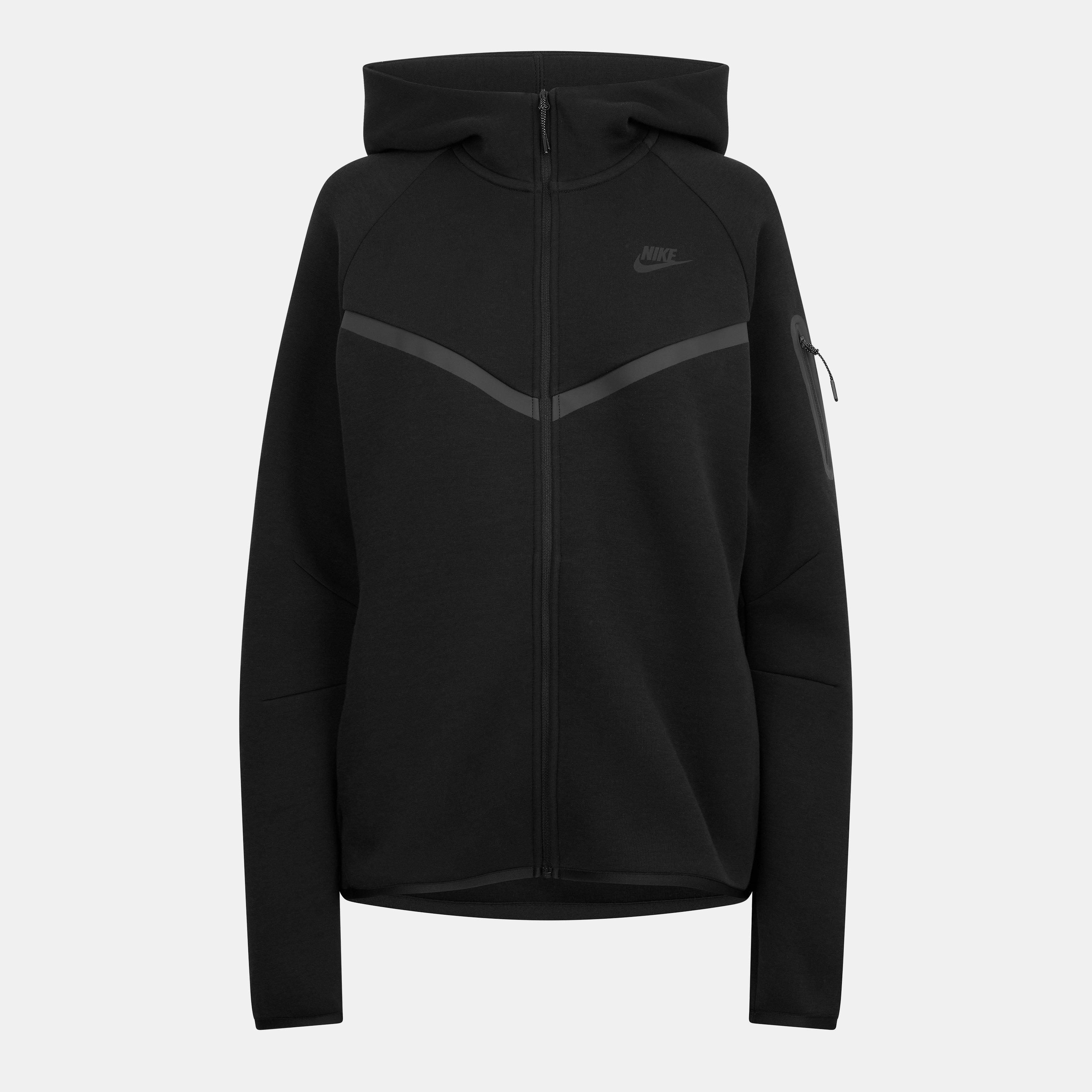 Black - Nike - Sportswear Tech Fleece Windrunner Womens - 1