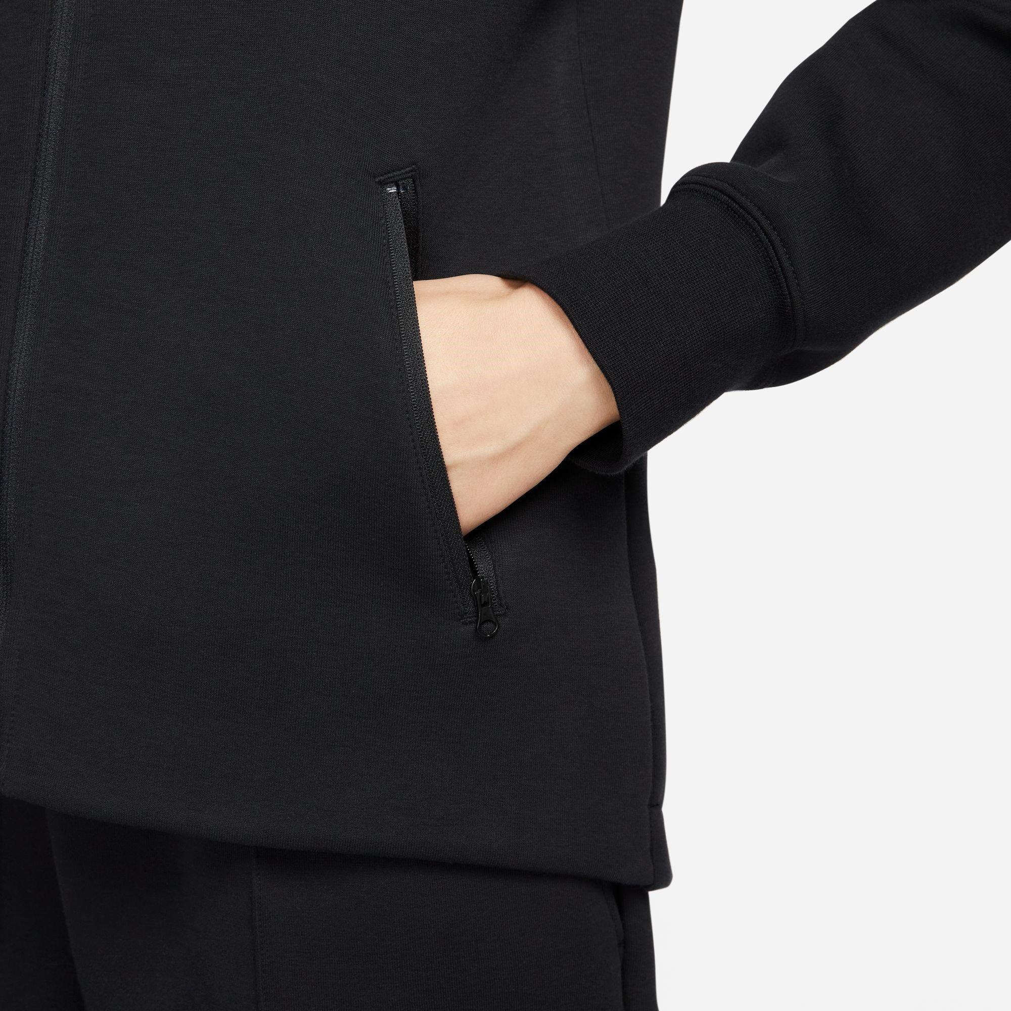 Black - Nike - Sportswear Tech Fleece Windrunner Womens - 4