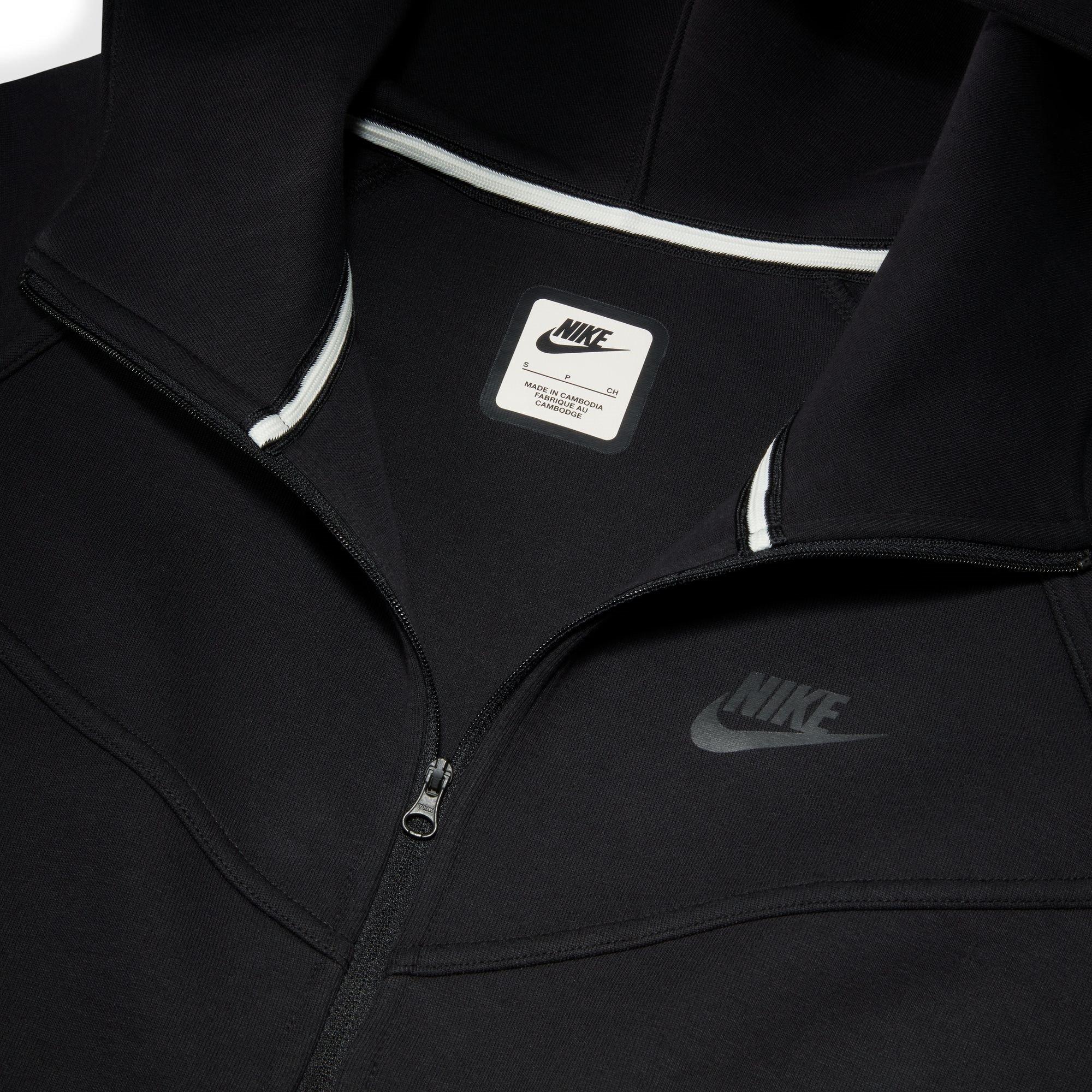 Black - Nike - Sportswear Tech Fleece Windrunner Womens - 8