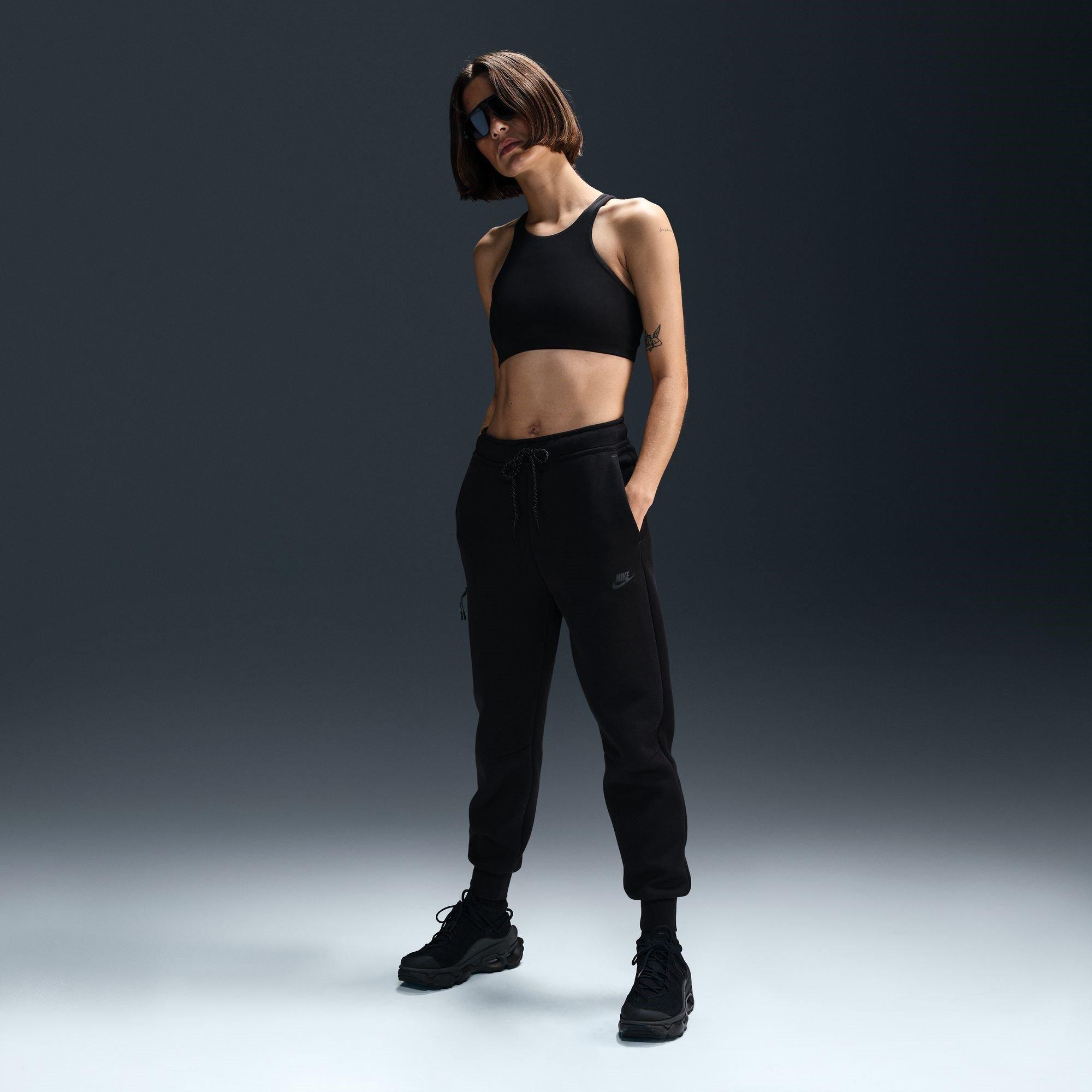 Black - Nike - Sportswear Tech Fleece Joggers Womens - 3