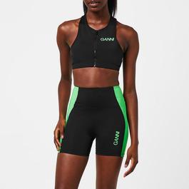 Ganni Active Racerback Zipper Top