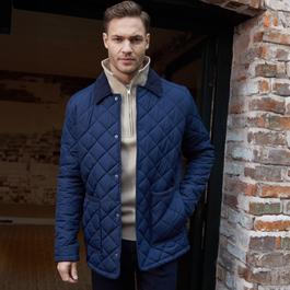 Threadbare Diamond Quilted Patch Pocket Jacket