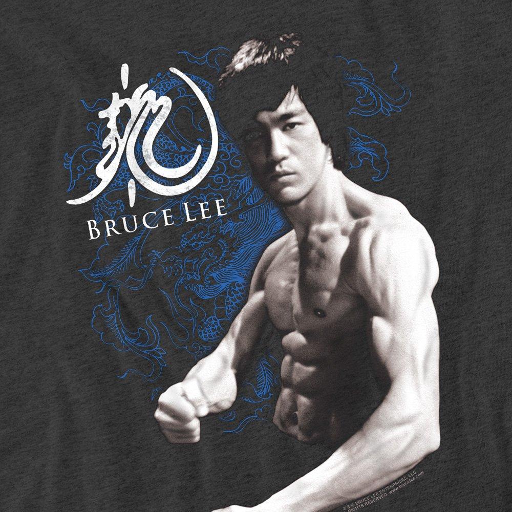 Grey - Other - Bruce Lee Dragon Stance T-Shirt Charcoal - 2