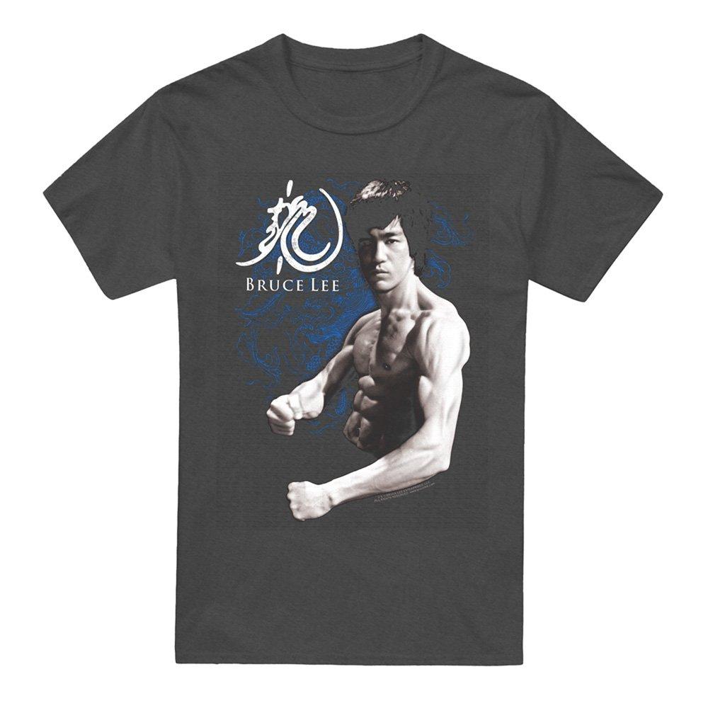 Grey - Other - Bruce Lee Dragon Stance T-Shirt Charcoal - 4