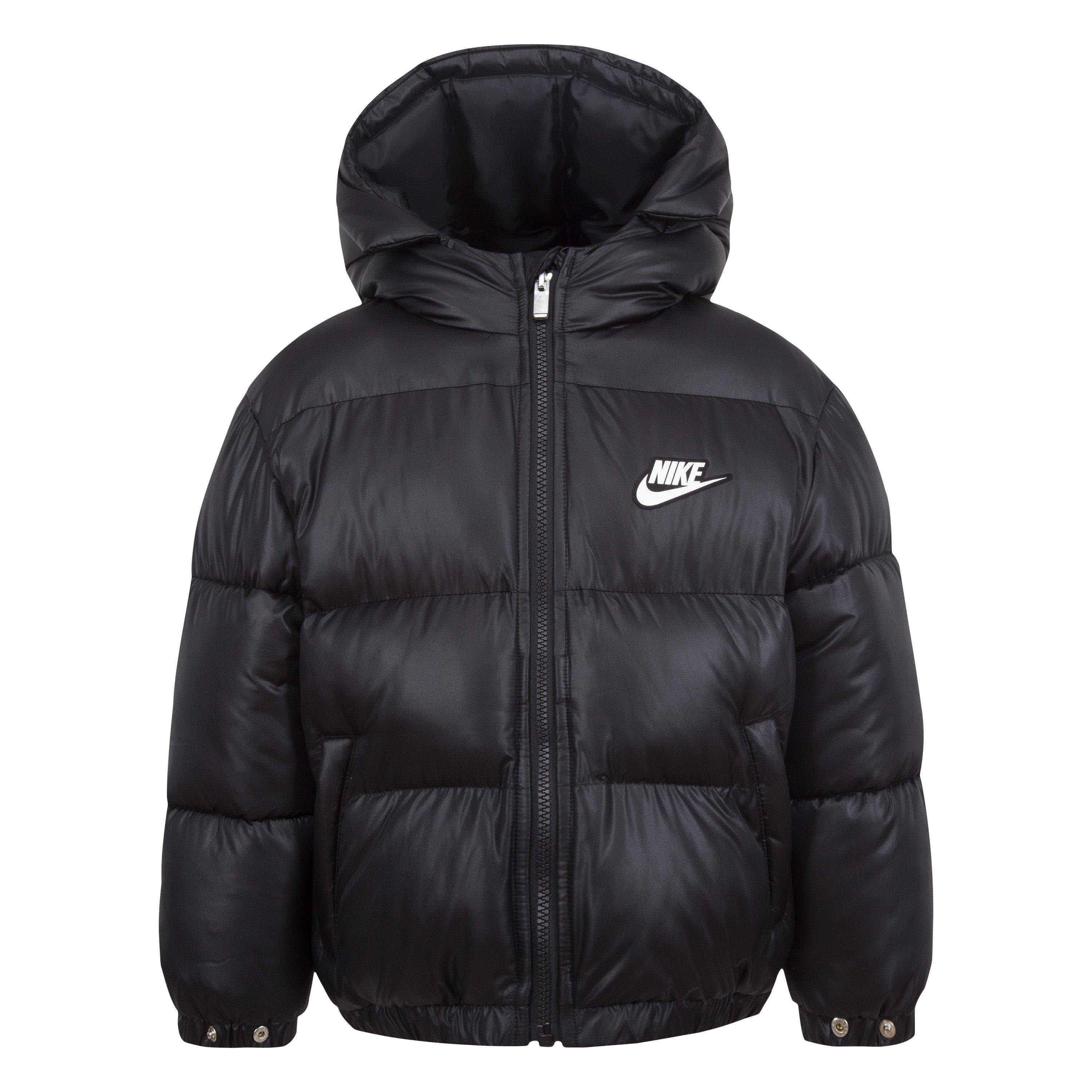 nike black bubble jacket