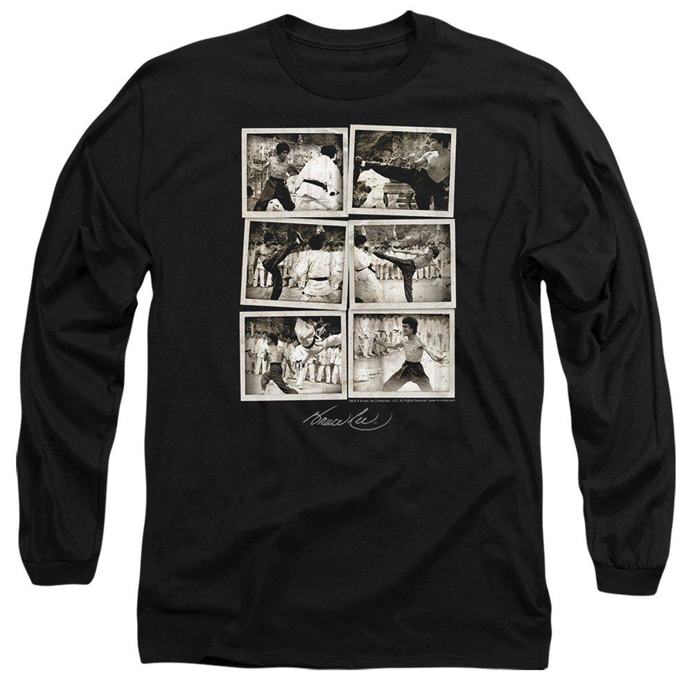 Black - Other - Bruce Lee Snap Shots Long Sleeve T-Shirt Black - 1