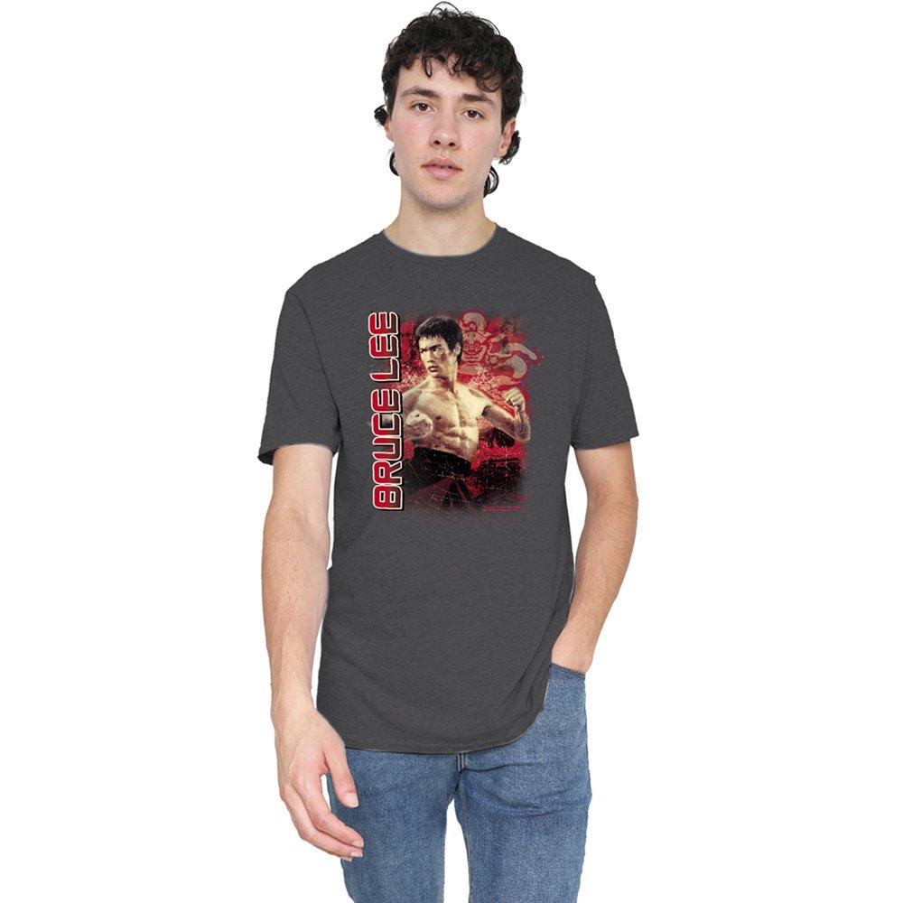 Grey - Other - Bruce Lee Fury T-Shirt Charcoal - 1