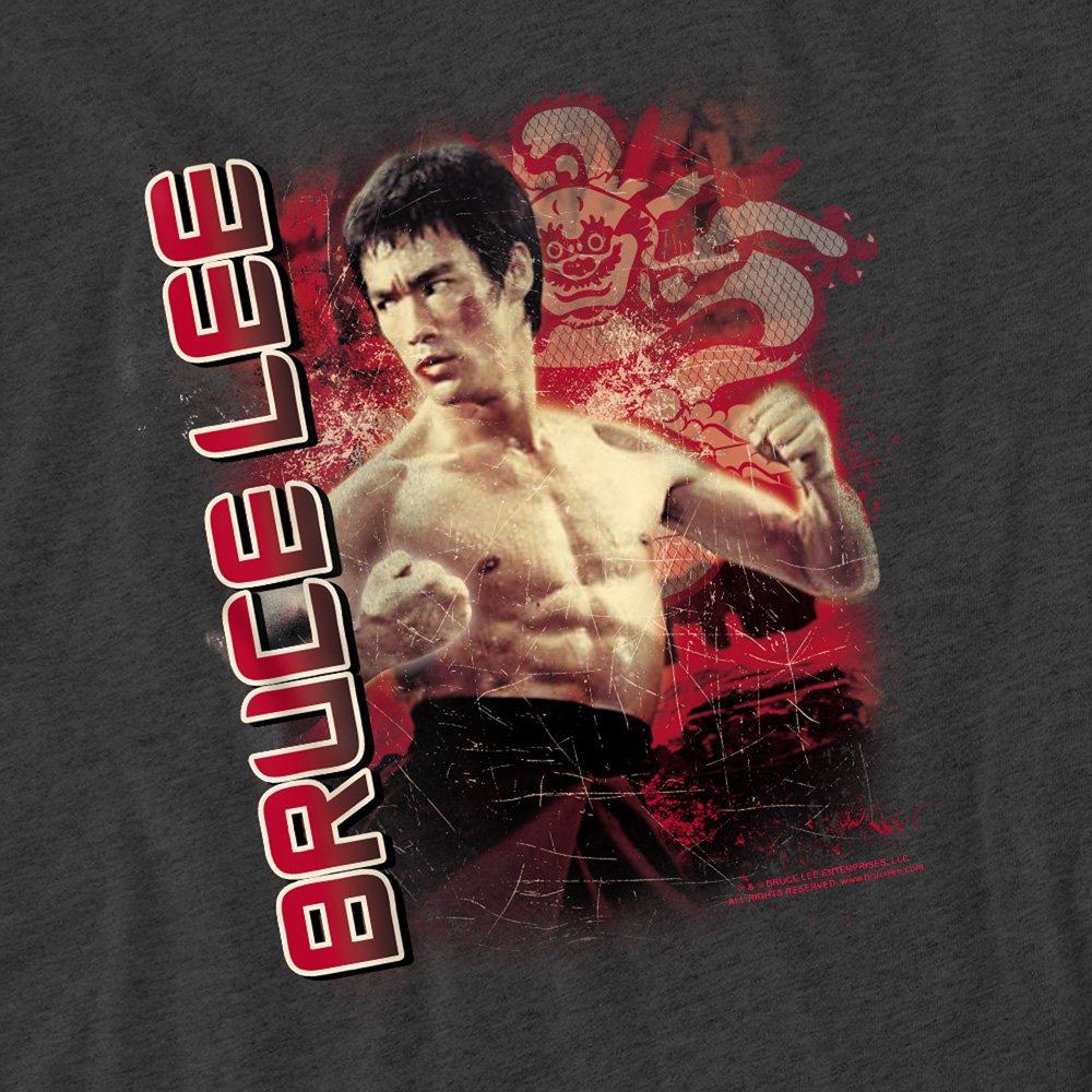 Grey - Other - Bruce Lee Fury T-Shirt Charcoal - 2