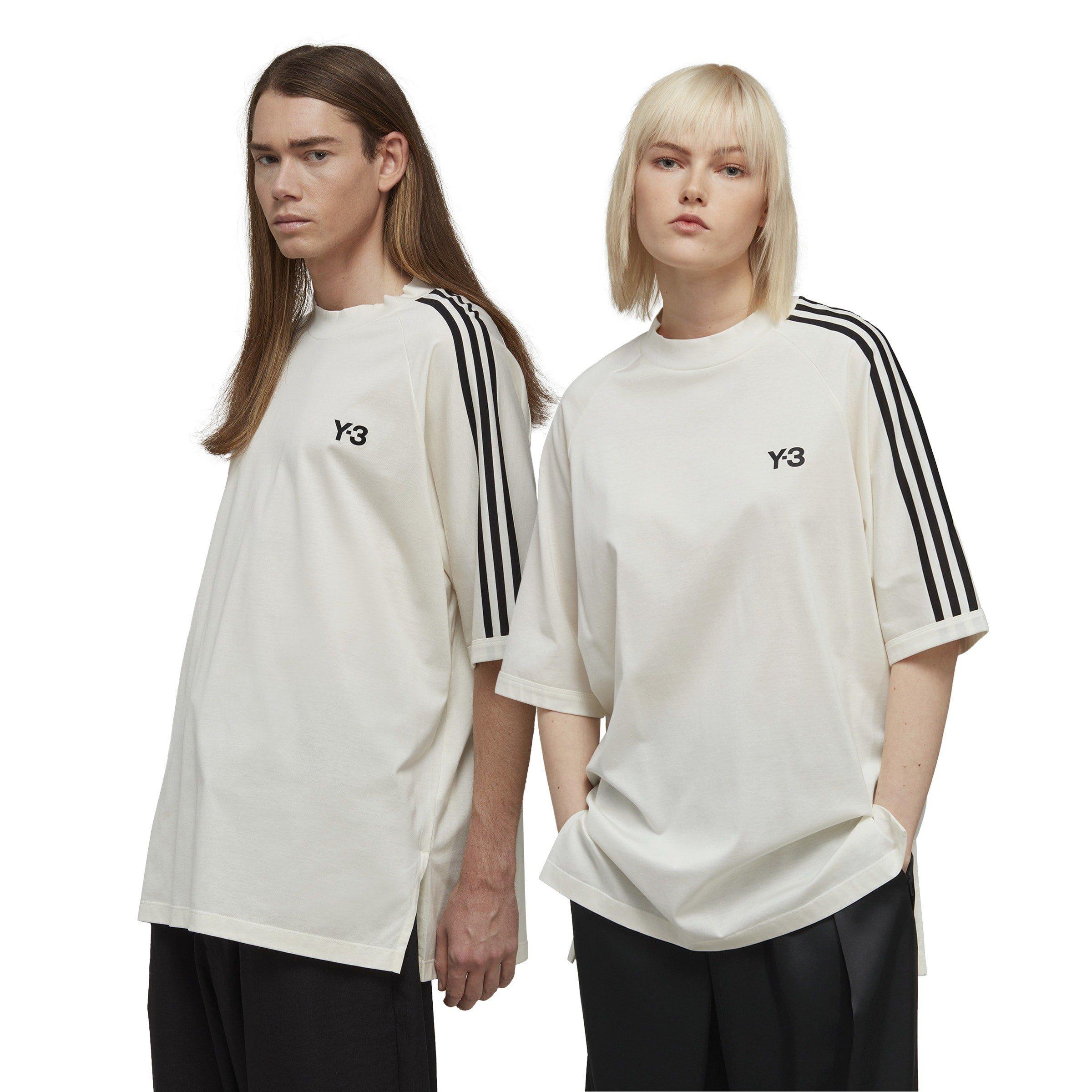 White Black - adidas Originals - 3-Stripes SS T-Shirt - 1
