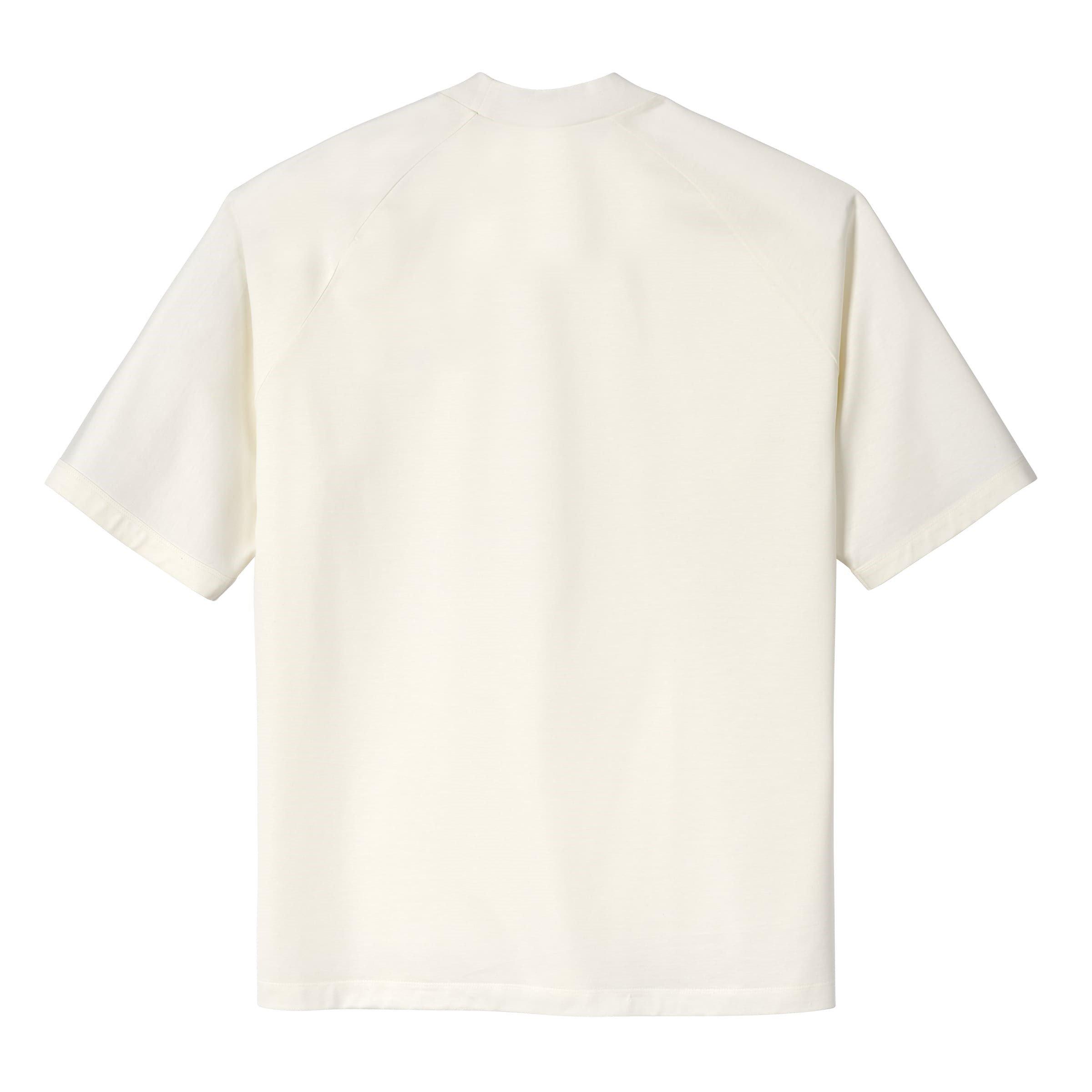 White Black - Y3 - Men's 3 Stripes Regular Fit Short-Sleeve T-Shirt - 11