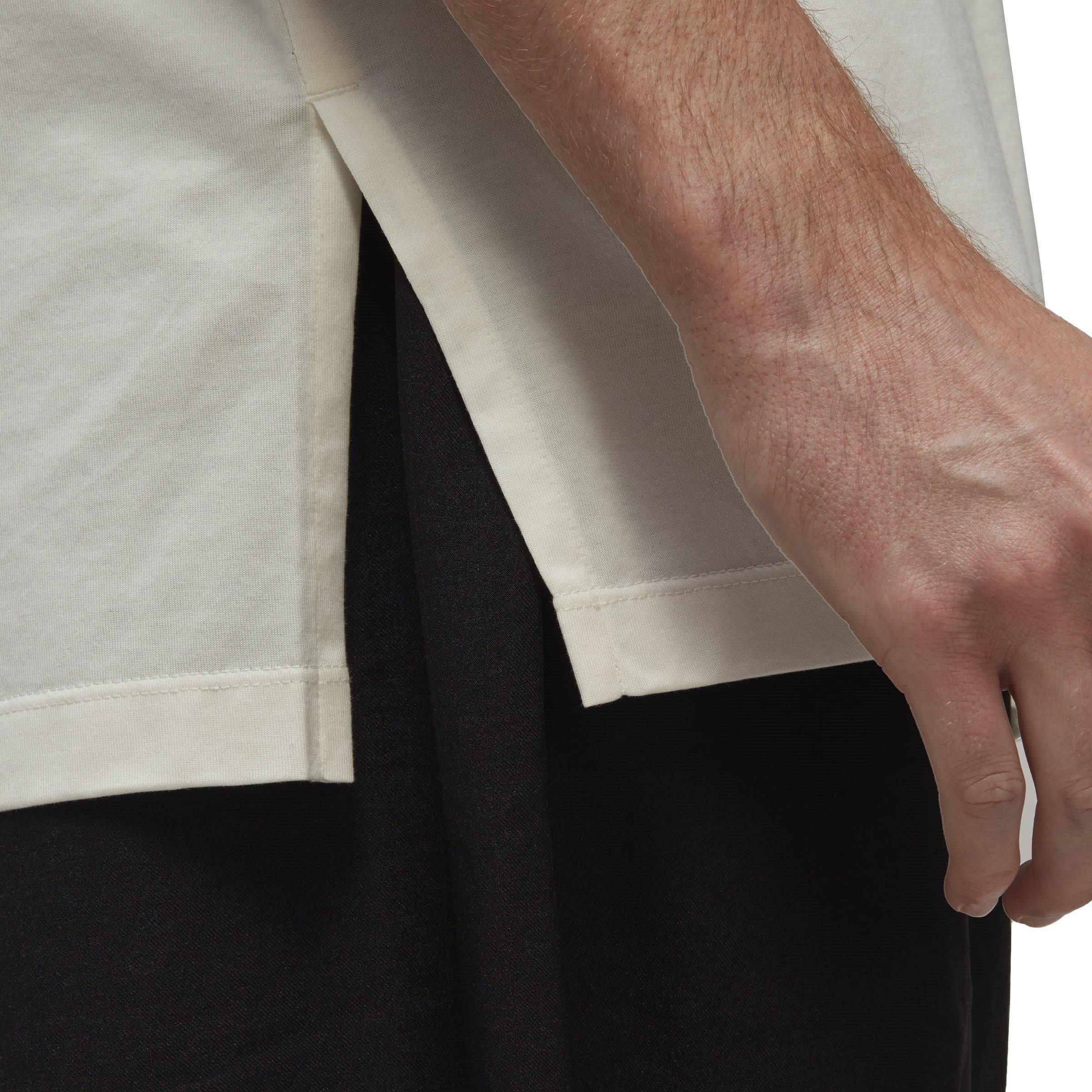 White Black - Y3 - Men's 3 Stripes Regular Fit Short-Sleeve T-Shirt - 8