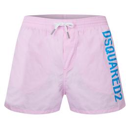 DSquared2 Technicolour Boxer Swim Shorts