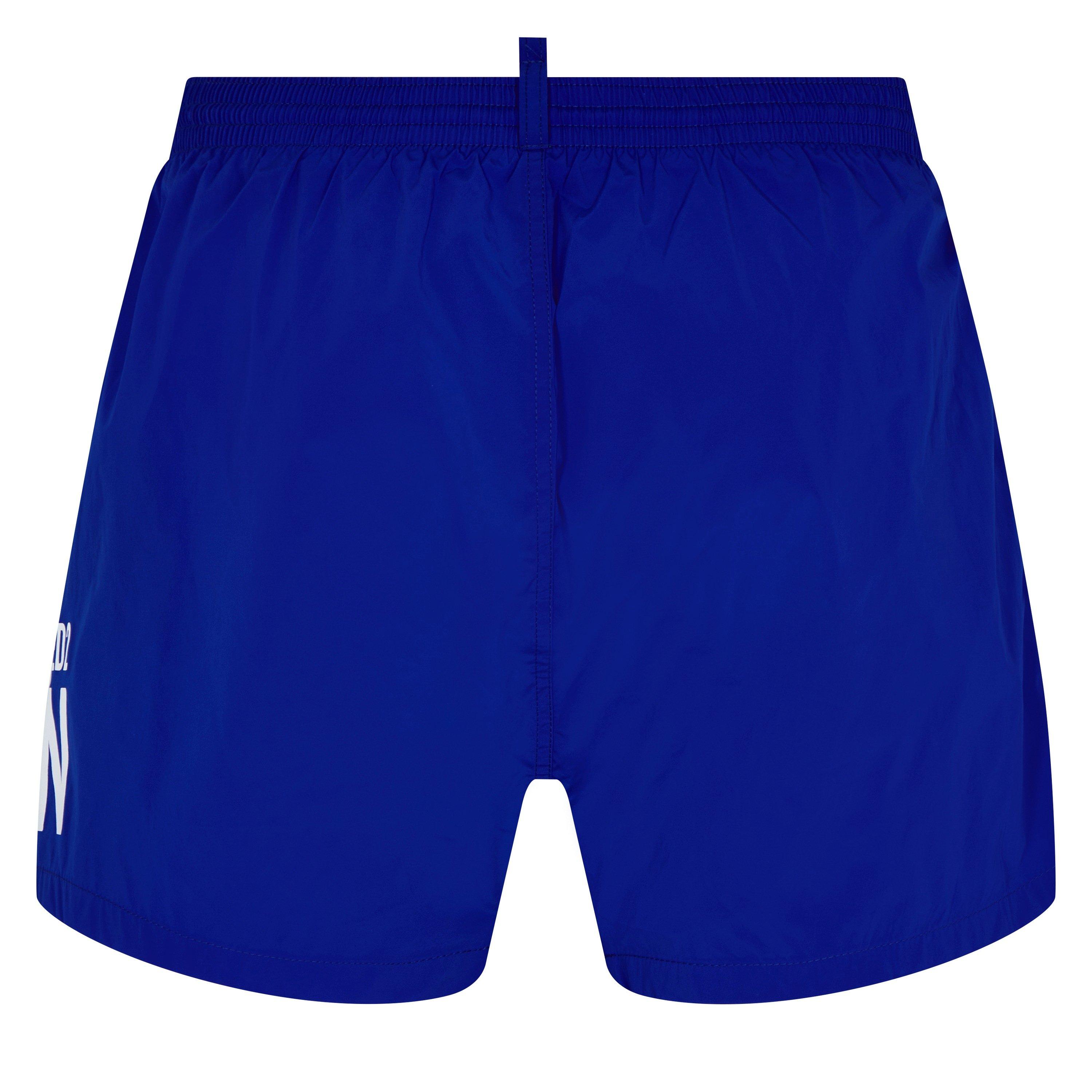 Elctrc Blue - DSquared2 - Be Icon Swim Shorts - 2
