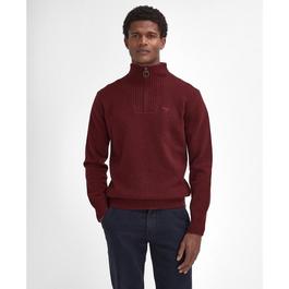 Barbour Essential L Wool Half Zip Jumper