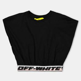 Off White Kids Cropped T-Shirt, Design