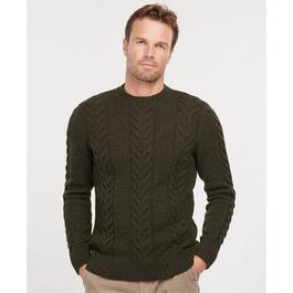 Barbour Essential Cable Knit Sweatshirt