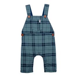 Lilly and Sid Check Dungarees Bb99