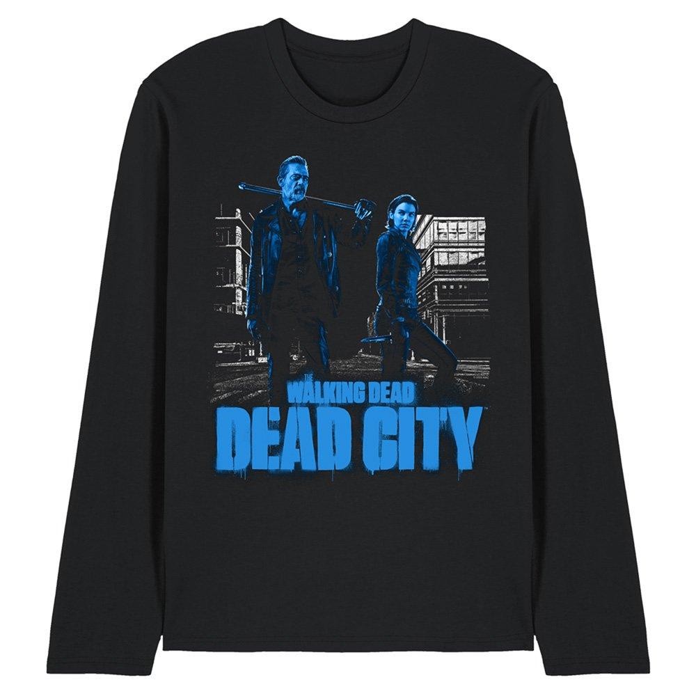 Black - Other - The Walking Dead Dead City Mono Pose Long Sleeve T - 1