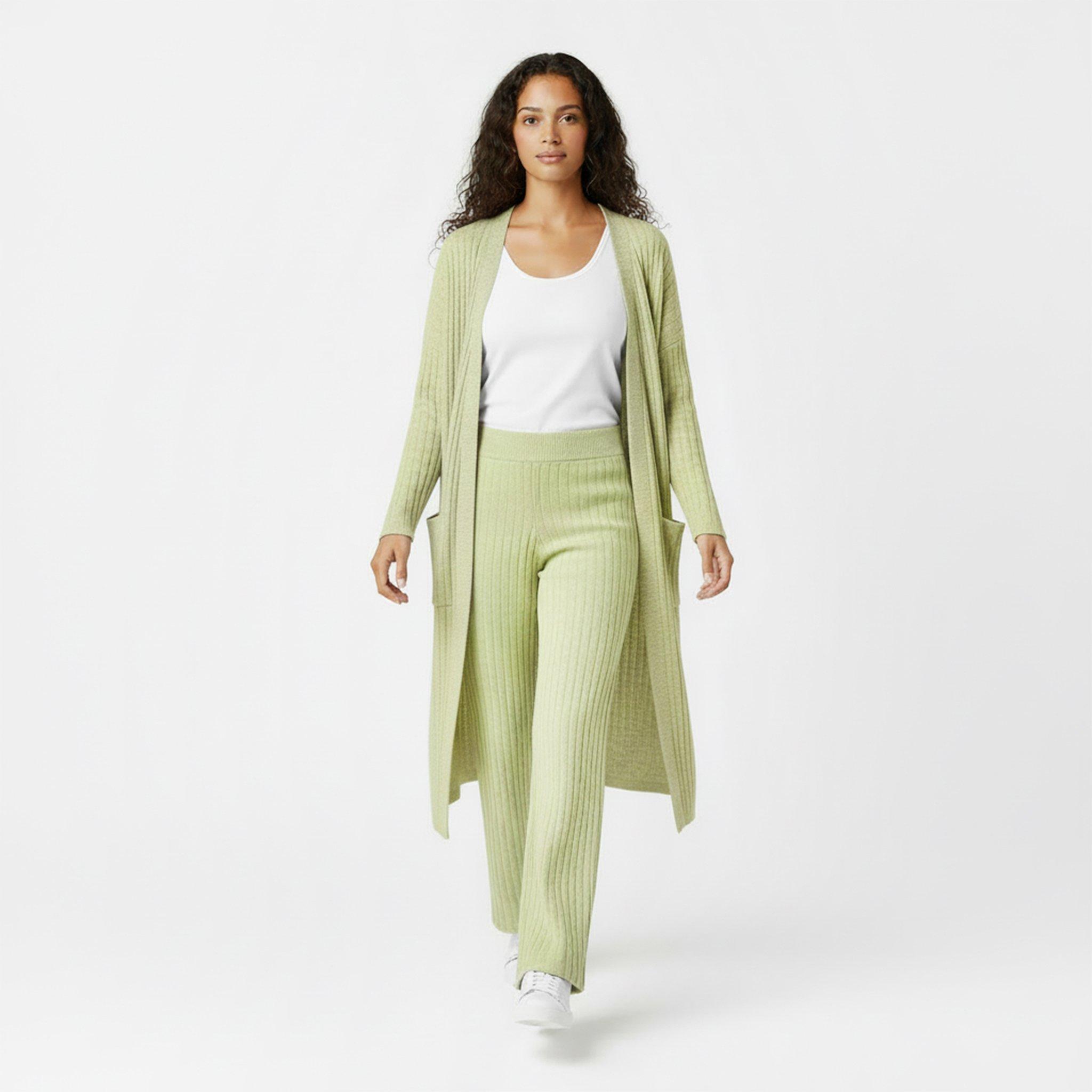 Laurel Green - Jack Wills - JW Knit Rib Trouser - 5