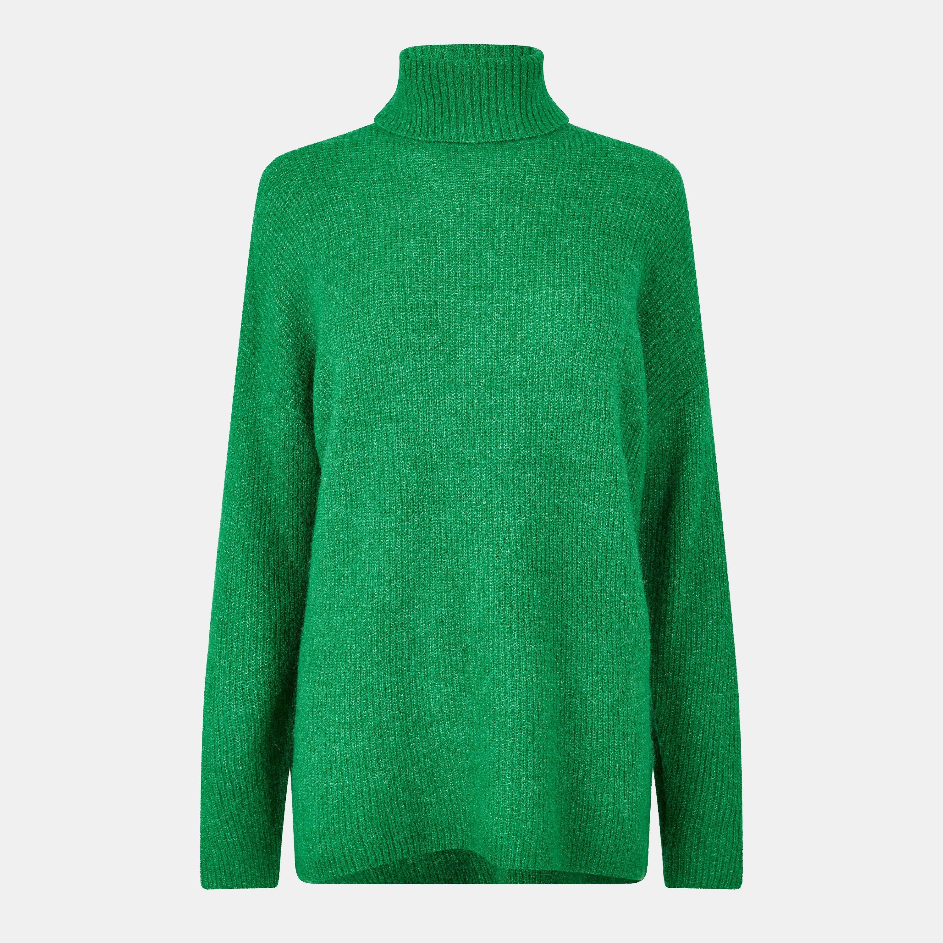 Jolly Green - Jack Wills - Oversized Funnel Jumper - 1