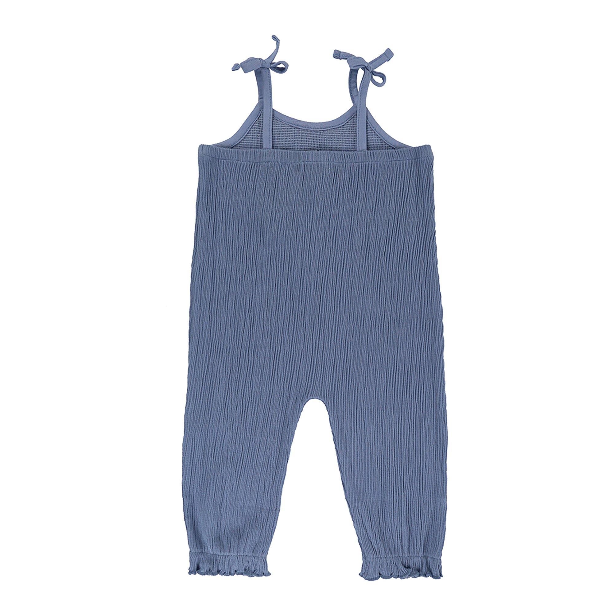 Blue - Lilly and Sid - Face Dungaree - 2