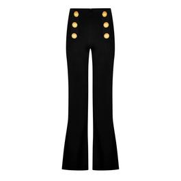 Balmain 6 Button Flared Trousers