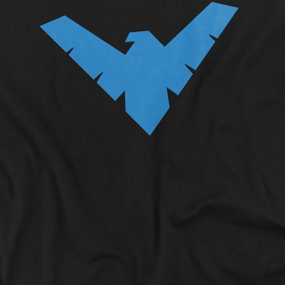 Black - DC Comics - Nightwing Hero Logo T-Shirt - 2