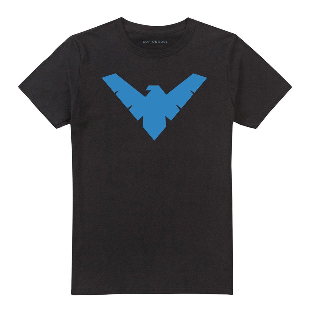 Black - DC Comics - Nightwing Hero Logo T-Shirt - 4