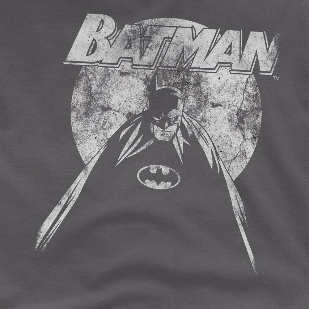 Charcoal - Batman - Batman Nightfall Mens T-Shirt Charcoal - 2