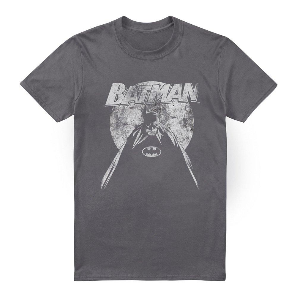 Charcoal - Batman - Batman Nightfall Mens T-Shirt Charcoal - 4