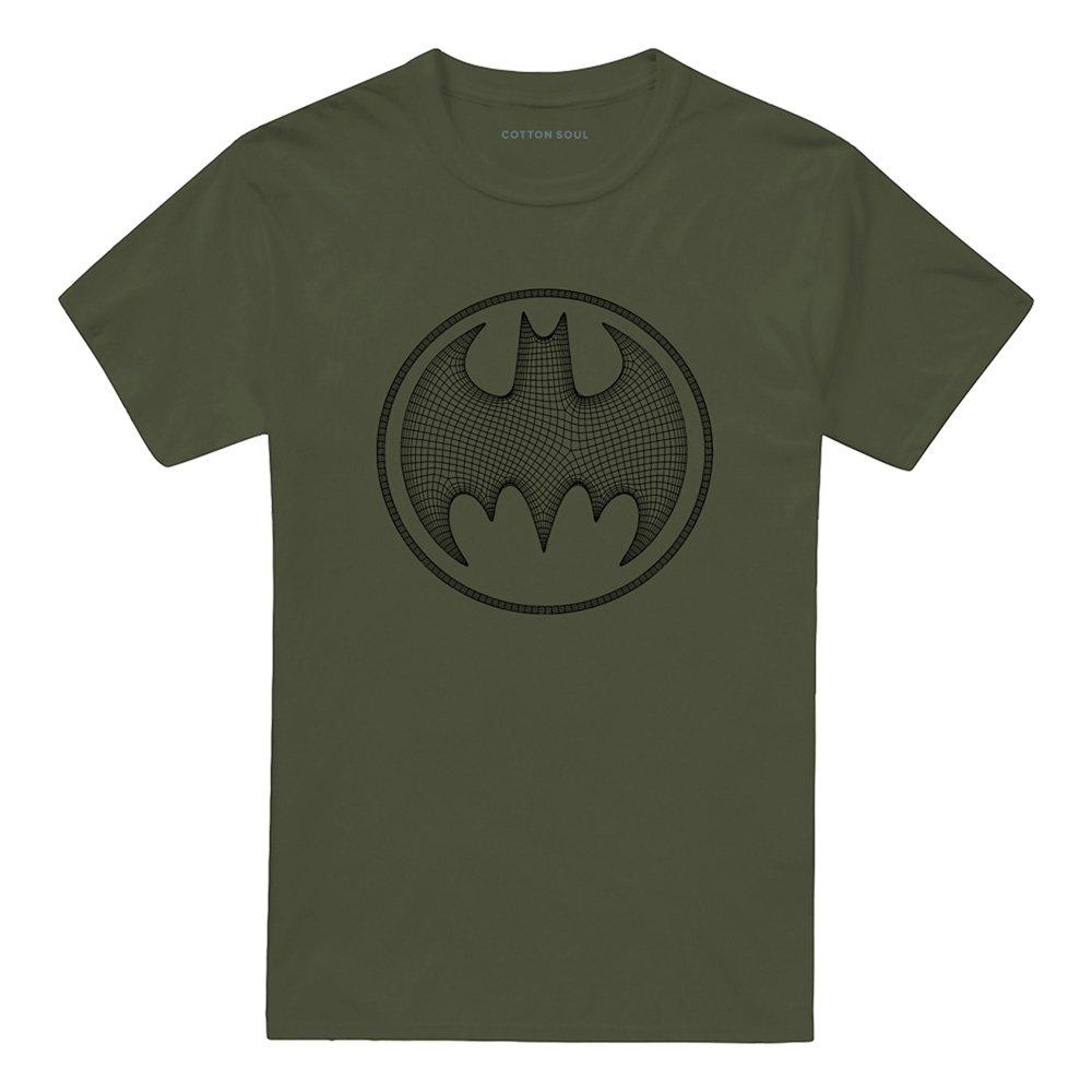 Dark Green - Batman - Batman 3D Cotton Mens T-Shirt Dark Green - 4