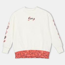 Off White Kids Crew Sweater