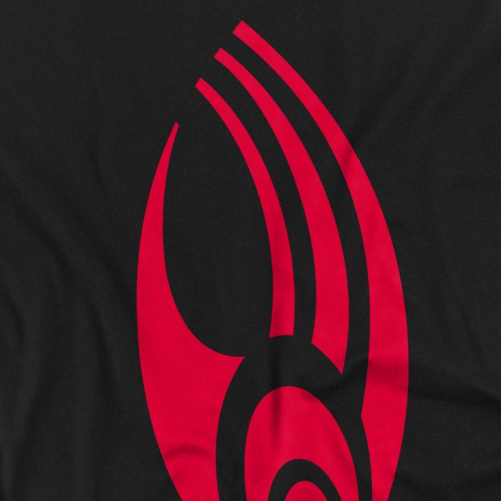 Black - Star Trek - Star Trek Borg Logo T Shirt Black - 2