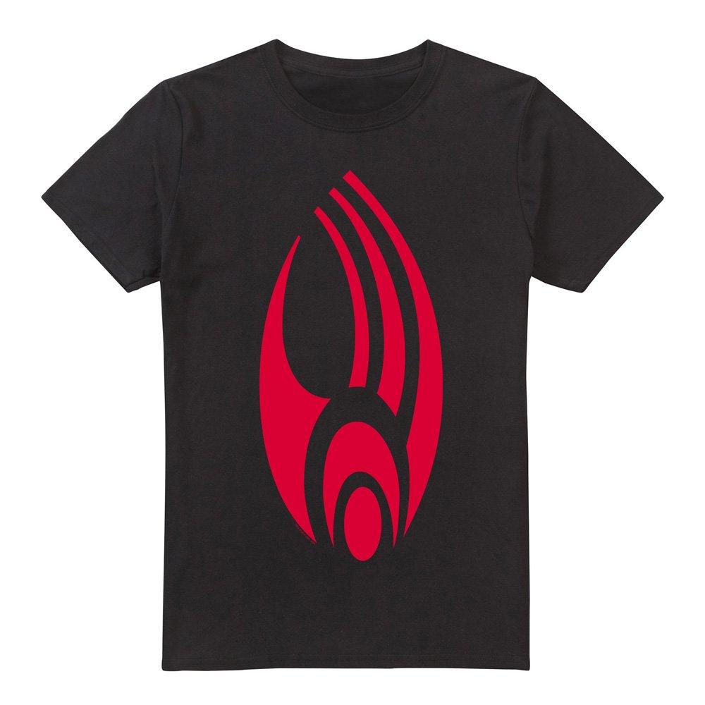 Black - Star Trek - Star Trek Borg Logo T Shirt Black - 4