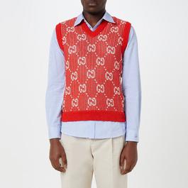 Gucci Gg Knitted Vest