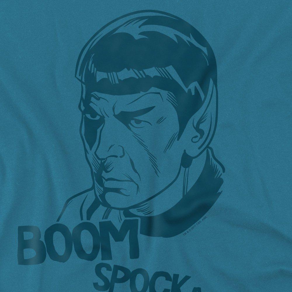 Grey - Star Trek - Star Trek Boom Spocka Laka T Shirt Slate - 2