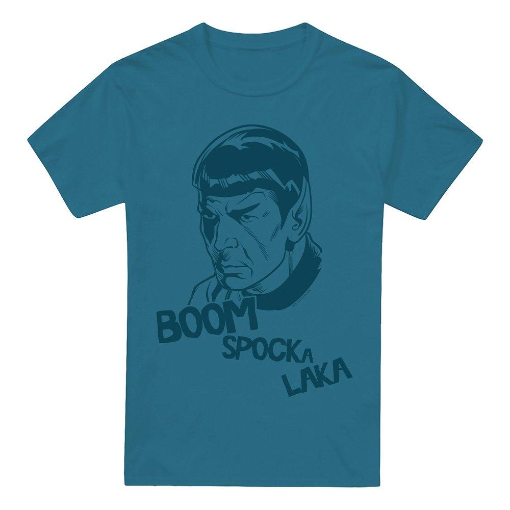 Grey - Star Trek - Star Trek Boom Spocka Laka T Shirt Slate - 4
