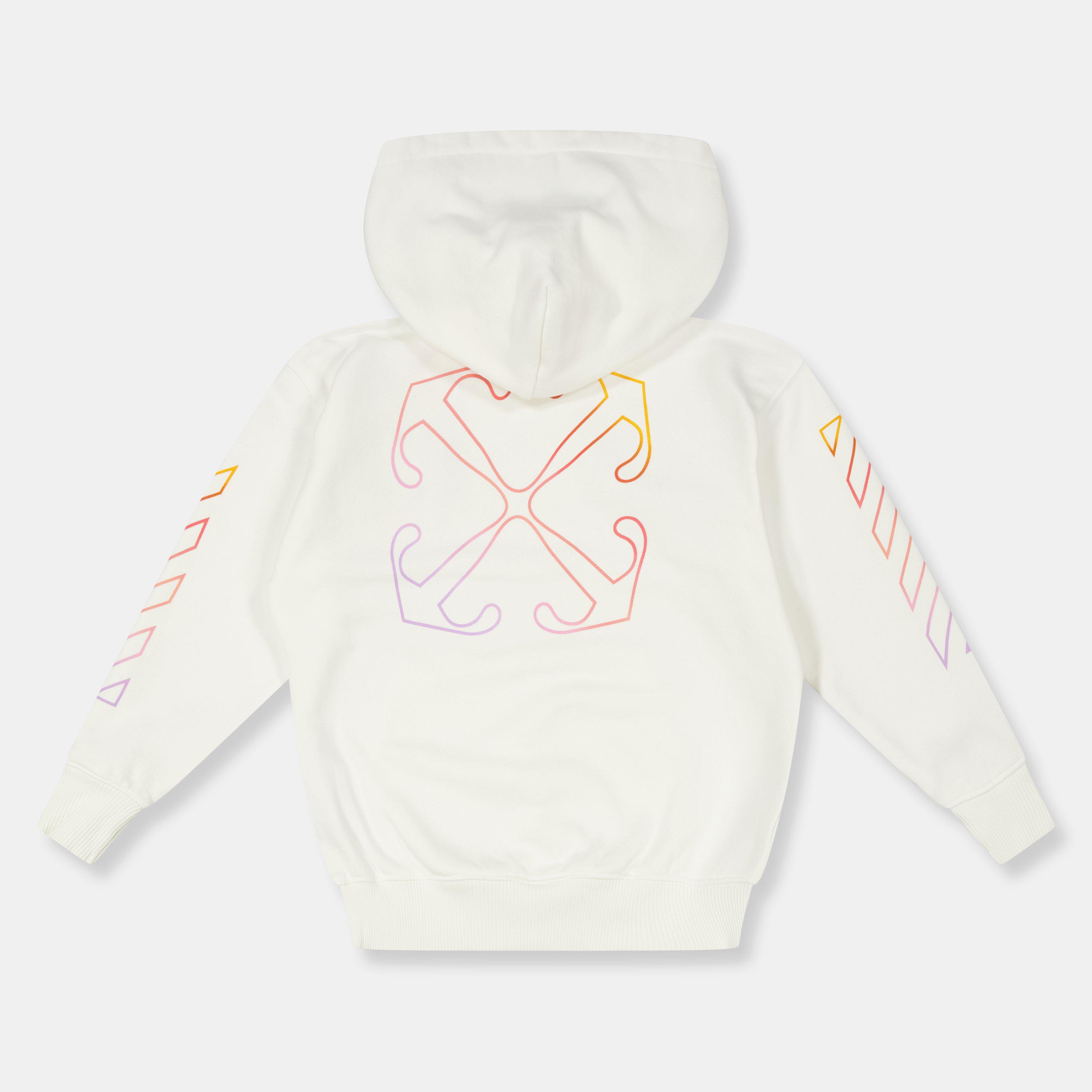 White Multi - Off White - Kids Hoodie - 2