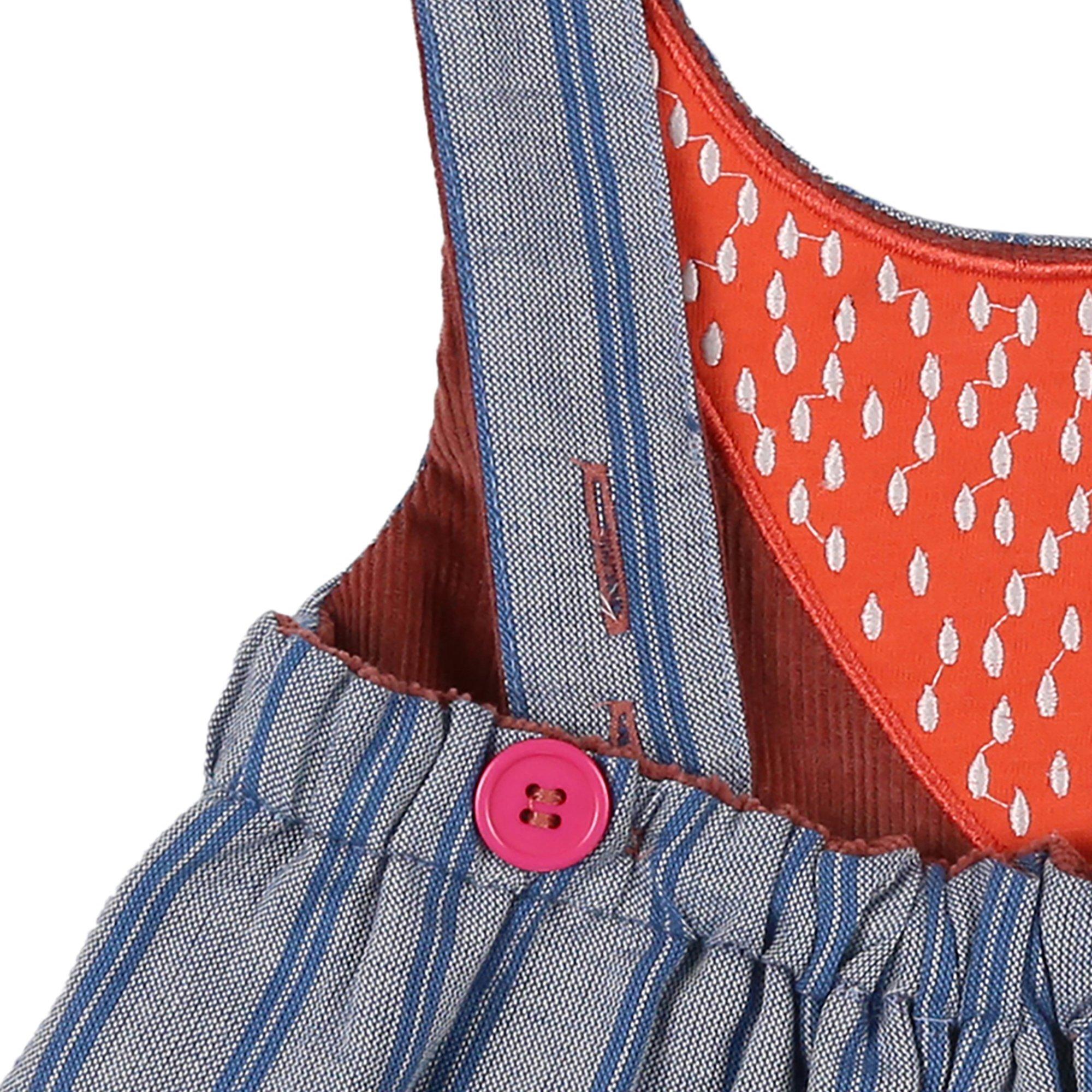 Multi - Lilly and Sid - Reversible Fox A Line Dress - 4