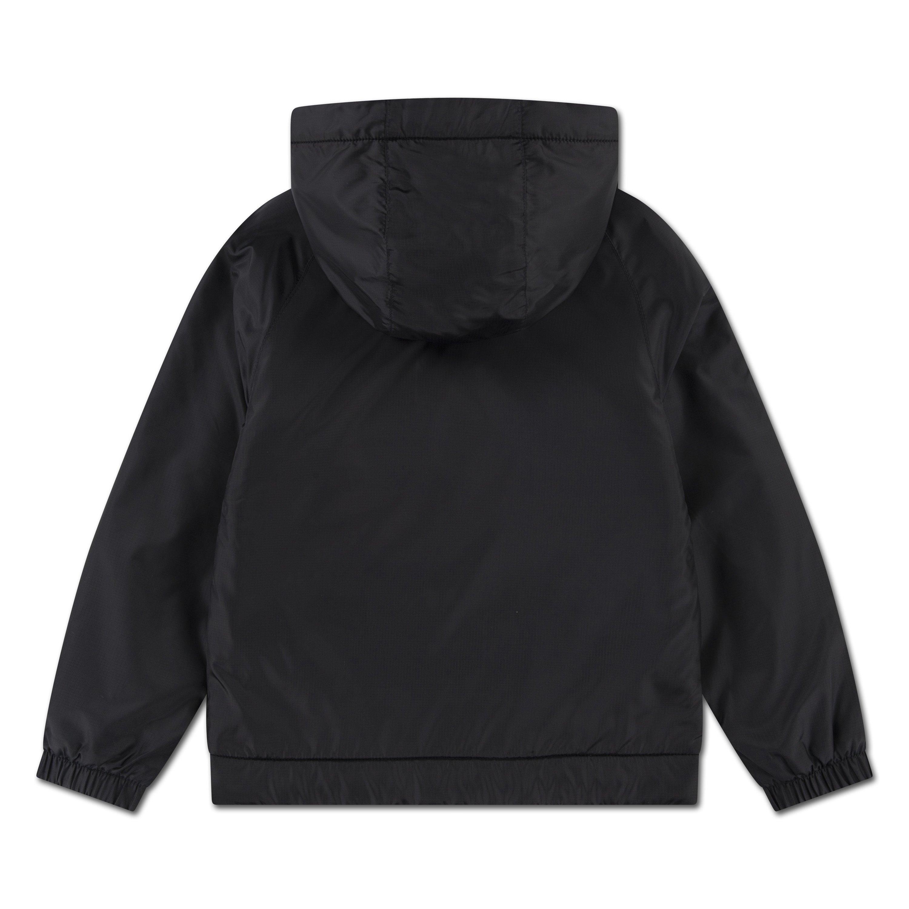 Zwart/Wit - Nike - Nike Fleece Lined Windbreaker In71 - 2