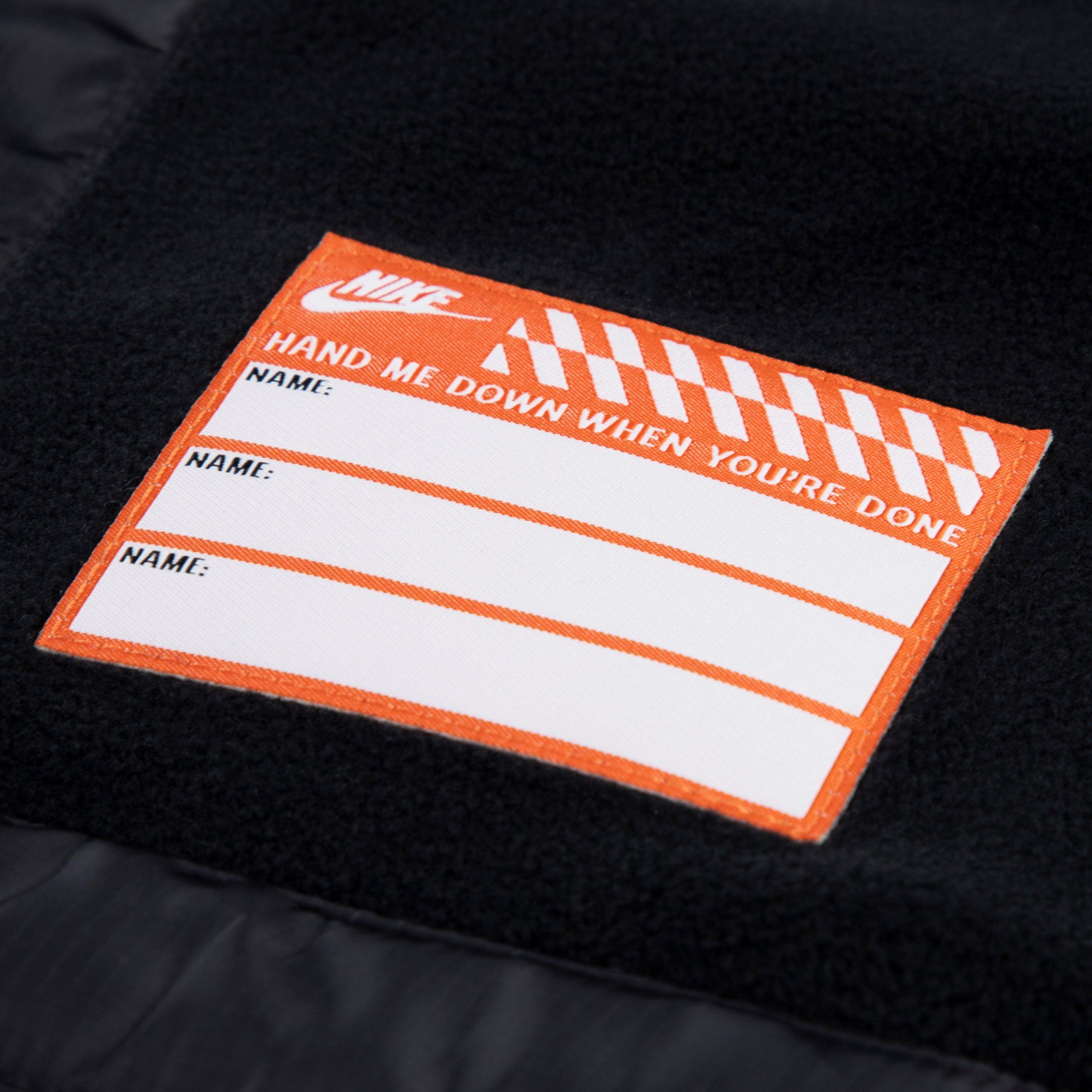 Zwart/Wit - Nike - Nike Fleece Lined Windbreaker In71 - 3