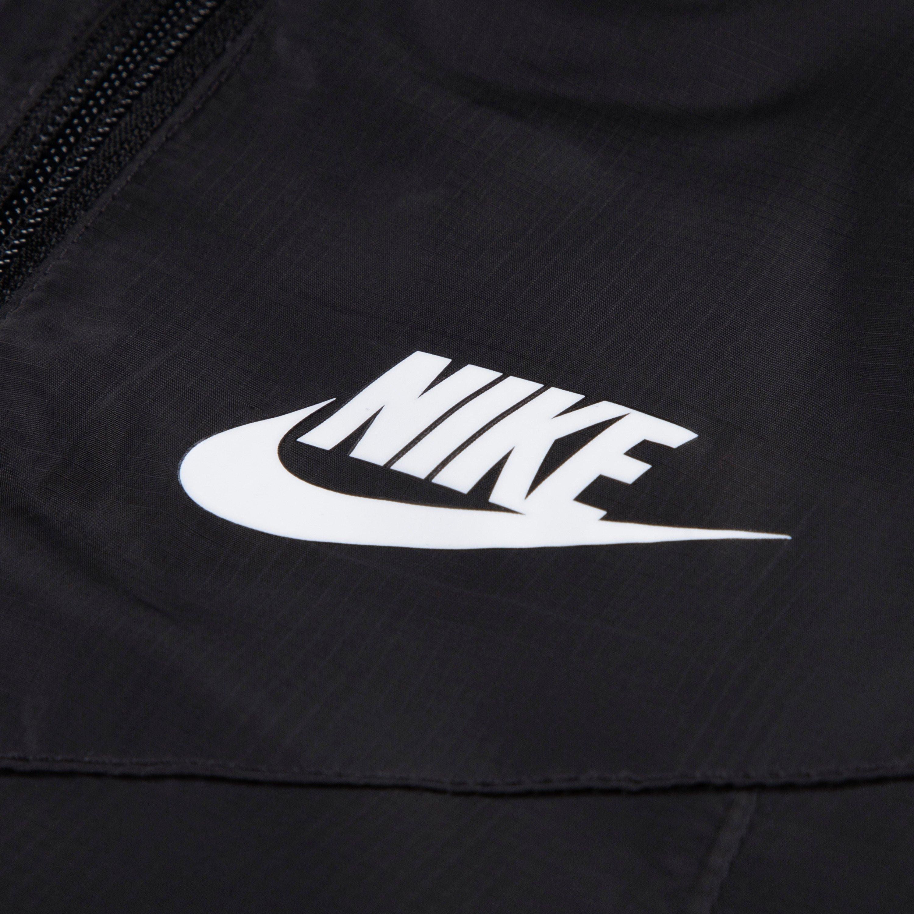 Zwart/Wit - Nike - Nike Fleece Lined Windbreaker In71 - 4