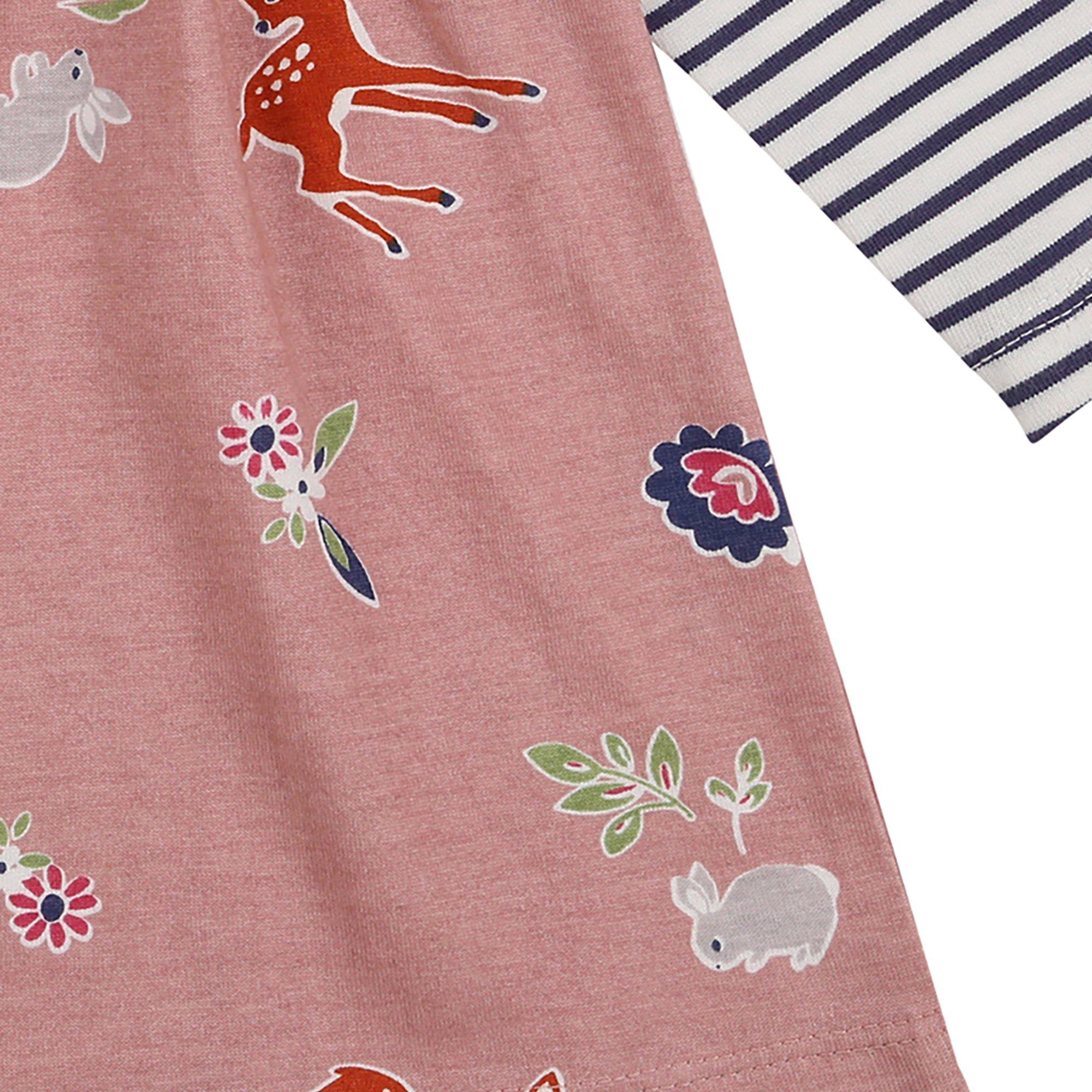 Multi - Lilly and Sid - Fabric Mix A-Line Dress - 4