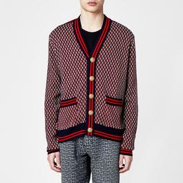 Balmain Monogram Cardigan